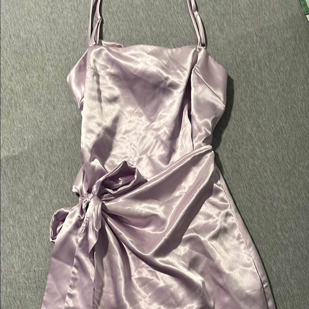 Lucy in the Sky Lavender Mini Dress